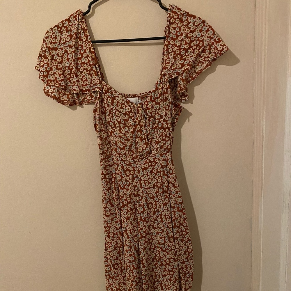 Princess Polly Flowy Sleeve Dress